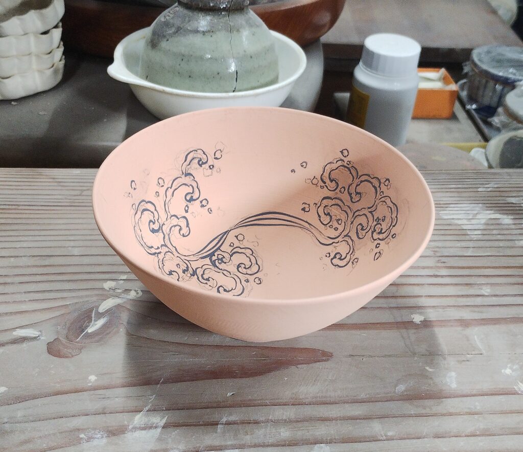 波紋飯碗の見本