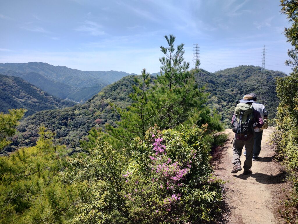 雨山第一展望台へ
