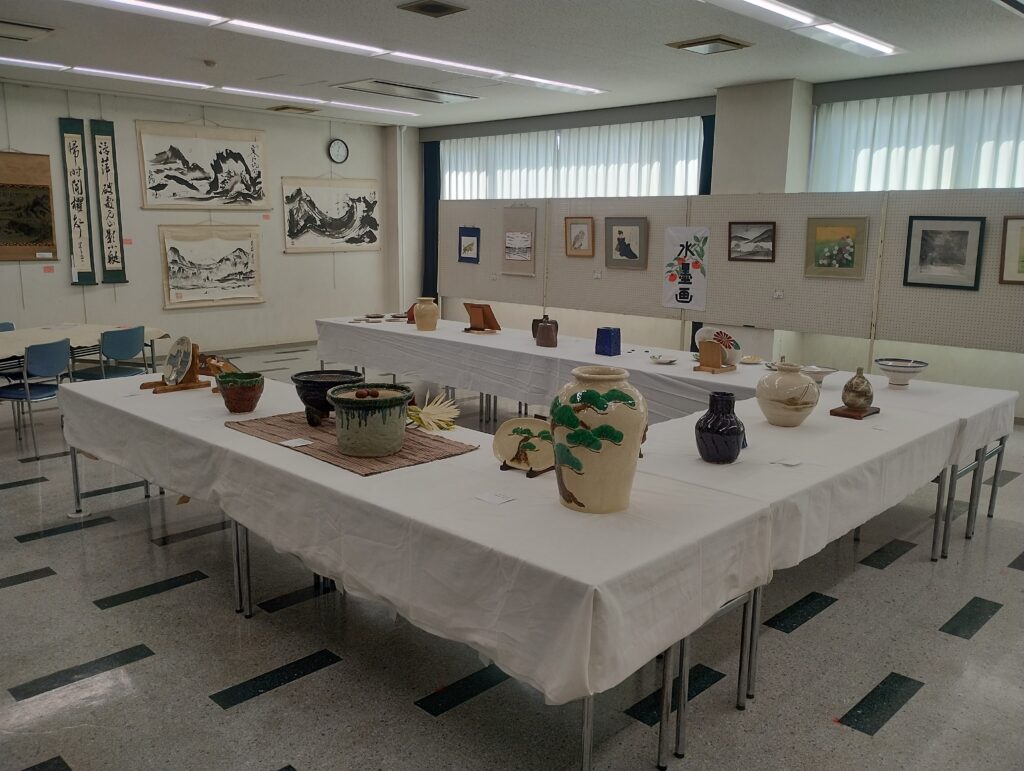 2026年公民館祭ー陶芸クラブ展示